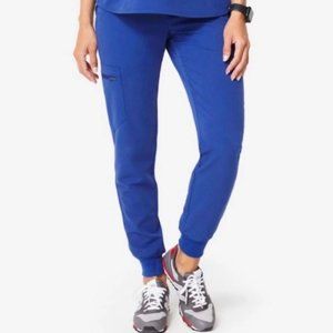 FIGS XS Petite Winning Blue Joggers